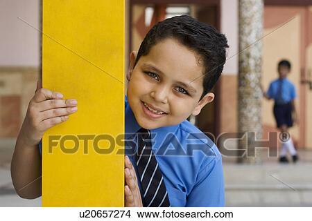Portrait of a school boy View Large Photo Image Picture - Portrait of a school boy. Fotosearch