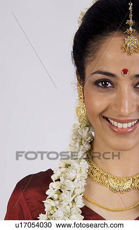 Portrait of a South Indian Woman View Large Photo Image Stock Image - Portrait of a South Indian Woman. Fotosearch