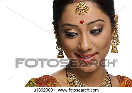 Stock Photo - Portrait of a woman. Fotosearch