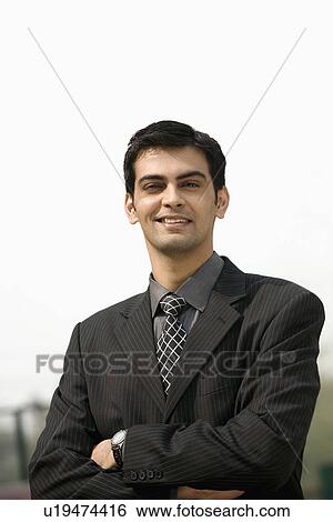 Stock Photograph - Portrait of an executive. Fotosearch