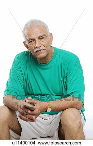 Picture - Portrait of an old man. Fotosearch