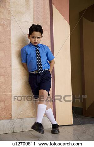 Punished school boy View Large Photo Image Stock Image - Punished school boy. Fotosearch