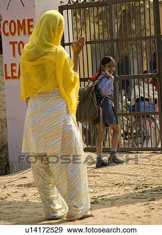 Rural mother and daughter View Large Photo Image Stock Photo - Rural mother and daughter. Fotosearch
