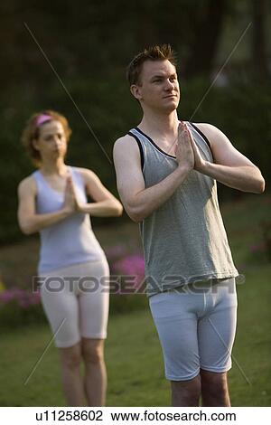 Stock Image - Surry namaskar. Fotosearch