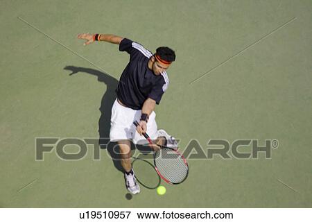 Stock Photo - Tennis match. Fotosearch