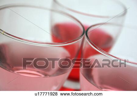 Stock Photo - Three glasses. Fotosearch