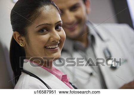 Two doctors View Large Photo Image Stock Image - Two doctors. Fotosearch