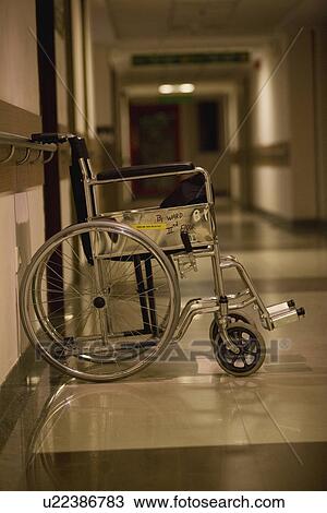 Wheelchair in the corridor View Large Photo Image Stock Image - Wheelchair in the corridor. Fotosearch