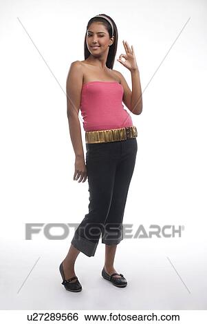 Stock Photograph - Woman Posing. Fotosearch