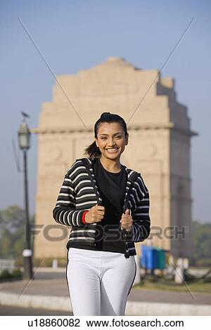 Woman standing View Large Photo Image Stock Image - Woman standing. Fotosearch