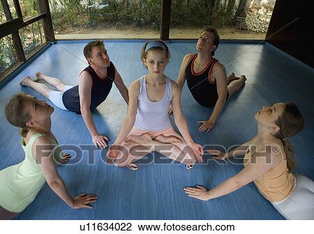 Stock Image - Yoga. Fotosearch