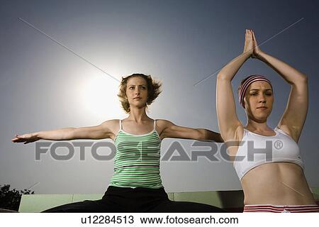 Stock Image - Yoga. Fotosearch
