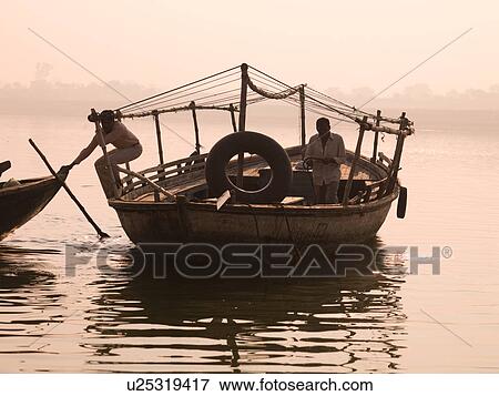 Stock Photo - Boat on the Arabian Sea. Fotosearch