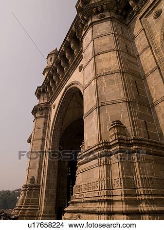 Picture - Exterior of building in Mumbai. Fotosearch