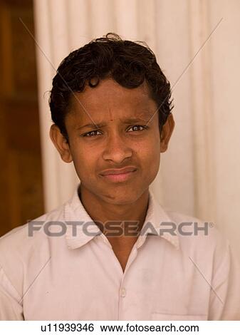 Face of young man in India View Large Photo Image Stock Photograph - Face of young man in India. Fotosearch