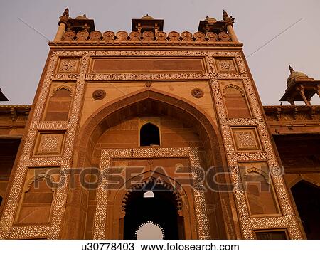 Stock Image - "Fatehpur Sikri, India - City of Victory, Agra". Fotosearch