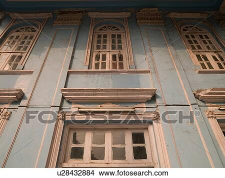 Façade of building in Mumbai India View Large Photo Image Picture - Façade of building in Mumbai India. Fotosearch