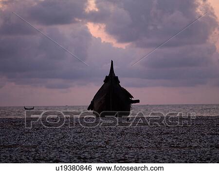 "Fishing boat on the Arabian Sea, Kerala, India" View Large Photo Image Stock Photograph - "Fishing boat on the Arabian Sea, Kerala, India". Fotosearch