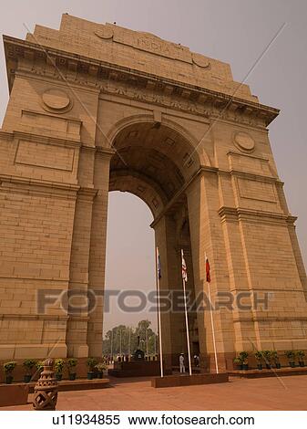 Stock Photography - India Gate Monument in Delhi India. Fotosearch