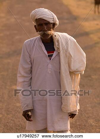 Stock Photo - Indian man wearing a turban. Fotosearch