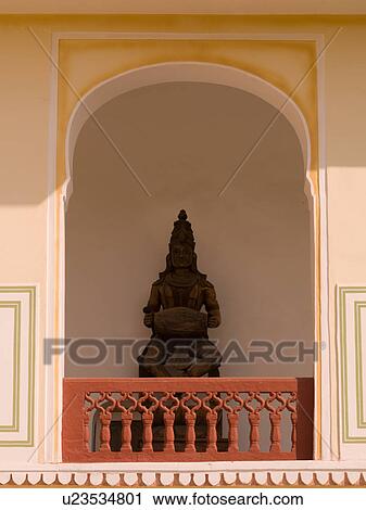 "Jaipur, India - carved statue" View Large Photo Image Stock Image - "Jaipur, India - carved statue". Fotosearch