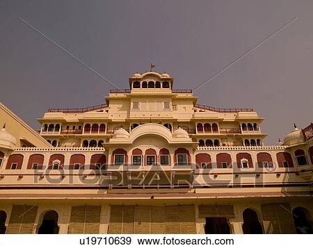 Stock Photo - "Jaipur, India - exterior of building ". Fotosearch