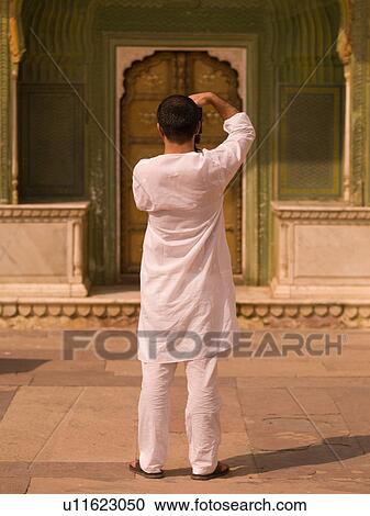 "Jaipur, India - man taking a picture" View Large Photo Image Stock Image - "Jaipur, India - man taking a picture". Fotosearch