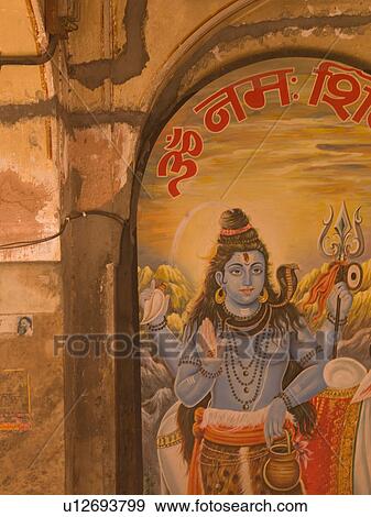 "Jaipur, India - painting on exterior wall" View Large Photo Image Stock Photo - "Jaipur, India - painting on exterior wall". Fotosearch