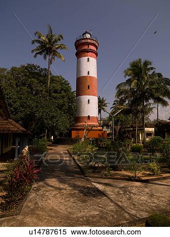 "Lighthouse in Alleppey, Kerala, India" View Large Photo Image Stock Photography - "Lighthouse in Alleppey, Kerala, India". Fotosearch
