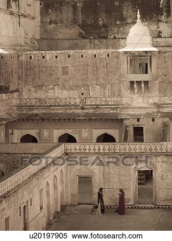 "Looking down into Amber Fort, Jaipur, India" View Large Photo Image Stock Photography - "Looking down into Amber Fort, Jaipur, India". Fotosearch