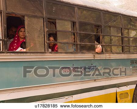 People on bus in India View Large Photo Image Stock Photography - People on bus in India. Fotosearch