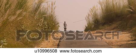 "Rajasthan, India - rural road" View Large Photo Image Stock Photo - "Rajasthan, India - rural road". Fotosearch