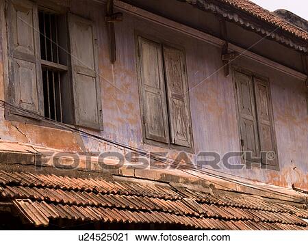 "Rooftop of building in Cochin, Kerala, India" View Large Photo Image Stock Image - "Rooftop of building in Cochin, Kerala, India". Fotosearch