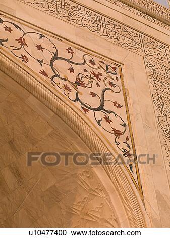 Stock Image - "Taj Mahal, Agra India". Fotosearch
