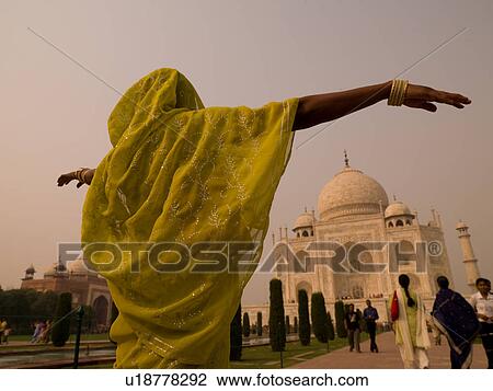 "Taj Mahal, Agra India" View Large Photo Image Stock Image - "Taj Mahal, Agra India". Fotosearch