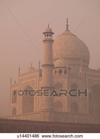 "Taj Mahal, Agra India" View Large Photo Image Stock Photograph - "Taj Mahal, Agra India". Fotosearch