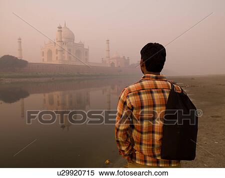 Stock Photography - "Taj Mahal, Agra India". Fotosearch