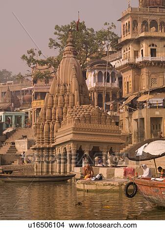 Picture - "Varanasi, India - Life on the Ganges". Fotosearch