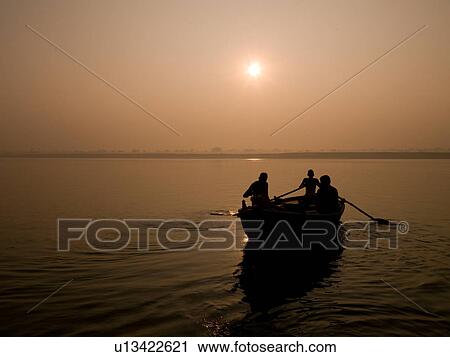 Stock Image - "Varanasi, India - Life on the Ganges". Fotosearch