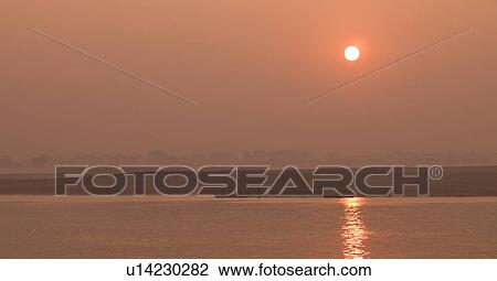 Stock Image - "Varanasi, India - Life on the Ganges". Fotosearch