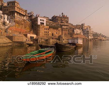 "Varanasi, India - Life on the Ganges" View Large Photo Image Stock Image - "Varanasi, India - Life on the Ganges". Fotosearch