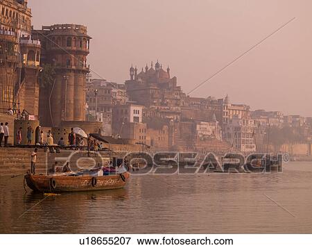 "Varanasi, India - Life on the Ganges" View Large Photo Image Stock Photo - "Varanasi, India - Life on the Ganges". Fotosearch