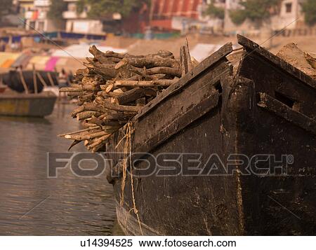 Stock Photography - "Varanasi, India - Life on the Ganges". Fotosearch