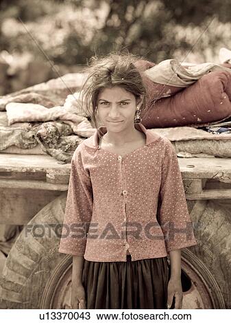 Young gypsy girl in India View Large Photo Image Stock Image - Young gypsy girl in India . Fotosearch