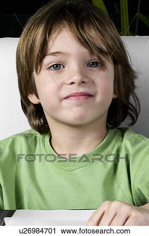 Boy facing camera View Large Photo Image Stock Image - Boy facing camera. Fotosearch