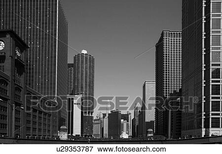 Cityscape, Chicago, USA View Large Photo Image Stock Photo - Cityscape, Chicago, USA. Fotosearch