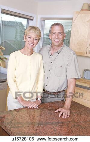 Senior couple in kitchen, Winnipeg, Canada View Large Photo Image Stock Photograph - Senior couple in kitchen, Winnipeg, Canada. Fotosearch