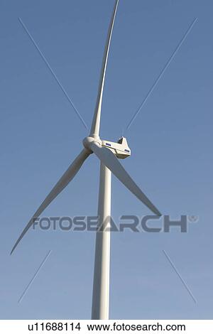 Upper portion of wind turbine View Large Photo Image Picture - Upper portion of wind turbine. Fotosearch