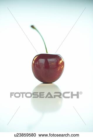 Stock Image - A cherry. Fotosearch
