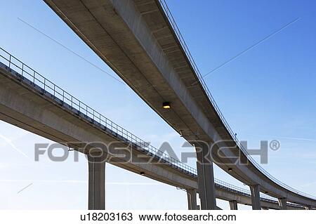 Stock Image - A city overpass. Fotosearch